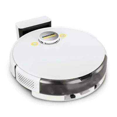 Karcher RCV 5, 2-in-1 Robotic Vacuum Cleaner, 5000 Pa Suction Power and 5200 mAh Battery for Smart Cleaning