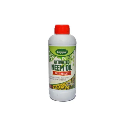 Katyayani Activated Neem Oil | Organic Insecticide(Quantity-100 ml)
