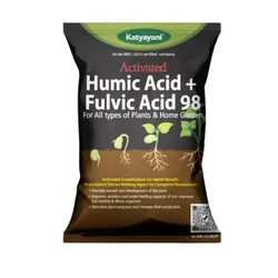 Katyayani Activated Humic Acid + Fulvic Acid 98 | Organic Fertilizer | 400 gm