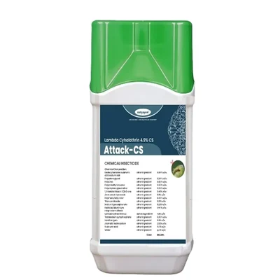 Katyayani Attack CS | Lambda Cyhalothrin 4.9% CS | Chemical Insecticide | 1 liter
