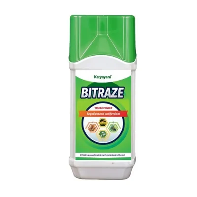 Katyayani Bitraze Natural Insect Repellent & Antifeedant (Alkaloids 12% w/v)(Quantity-Pack of 1 l ( 1 l x 1))