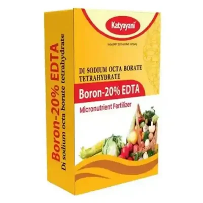 Katyayani Boron 20% EDTA Chemical Fertilizer  for Bitter Gourd, Fruit and Vegetable Crops(Pack-500 GM (500 GM x 1))