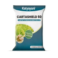 Katyayani Cartashield 50 Insecticide | Cartap Hydrochloride 50% SP for Paddy Stem Borer & Leaf Folder Control(Quantity-Pack Of 250gm)