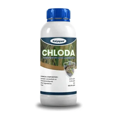 Katyayani Chloda Chemical insecticide | Chlorantraniliprole 9.3% + Lambda Cyhalothrin 4.6% ZC | 100 ml(Pack-1 x 100 ml)