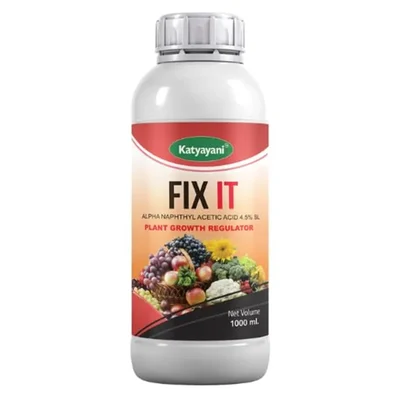 Katyayani FIX IT (Alpha Naphthyl Acetic Acid 4.5 % SL) | Plant Growth Regulator | 1 liter(Pack-1 x 1 liter)