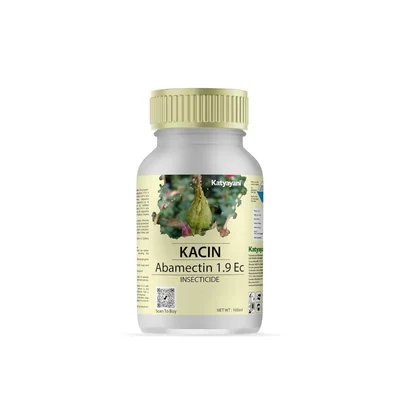 Katyayani KACIN ( Abamectin 1.9% EC ) Insecticide Controls Mites, Leaf Miners & Harmful Insects(Pack-100 ML ( 100 ML x 1 ))