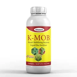 Katyayani K-MOB | Potash Mobilizing Bacteria | Bio Fertilizer | 1 liter(Pack-1 x 1 liter)