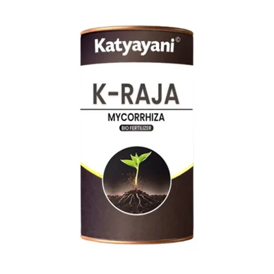 Katyayani K-Raja Mycorriza | Bio Fertilizer | 100 gm(Pack-1 x 100 gm)