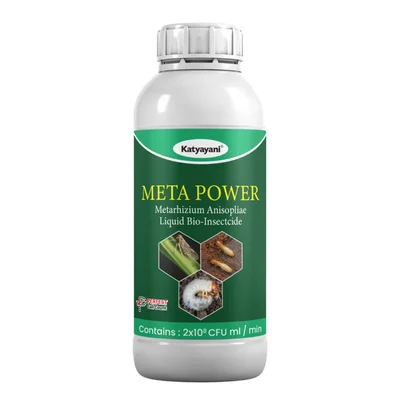 Katyayani Meta Power | Metarhizium Anisopliae | Liquid Bio Insecticide | 1 liter(Pack-1 x 1 liter)