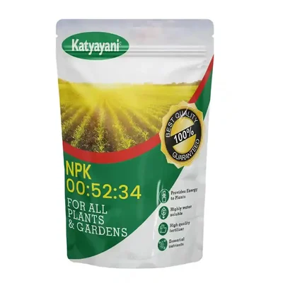 Katyayani NPK 00-52-34 Fertilizer | 1 kg(Pack-1 x 1 kg)