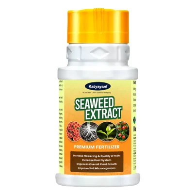 Katyayani Seaweed Extract | Organic Fertilizer | 450 gm(Pack-1 x 450 gm)