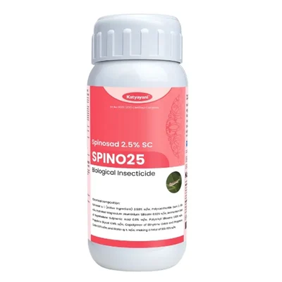 Katyayani Spino 25 | Spinosad 2.5% SC | Chemical Insecticide | 100 ml(Pack-1 x 100 ml)