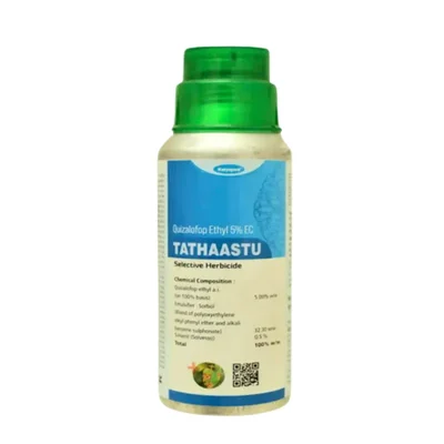 Katyayani Tathaastu Quizalofop Ethyl 5% EC- Herbicide | 250 ml(Pack-1 x 250 ml)