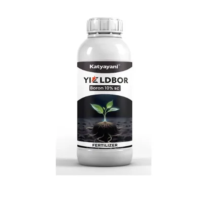 Katyayani YieldBor (Boron 10% SC) | Liquid Boron Formulation for Correcting Boron Deficiency in Crops(Quantity-Pack of 250ml (250ml X 1))