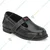 Kavacha S132 Black Leather Steel Toe Safety Shoes for Women(Size-3)