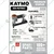 Kaymo  Pneumatic Stapler 6-16mm 60-90PSI Rubber Grip (ECO-PS7116E2)