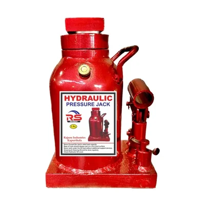 Heavy Duty 35-Ton Capacity Hydraulic Bottle Jack for Hatchback Cars, Compact SUVs, Mini Truck, Tractor - 370 mm Maximum Lifting Height