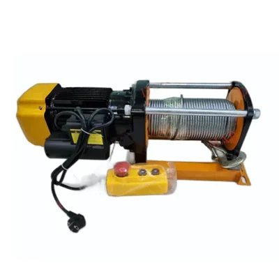 UTC 1000 KG 5 hp KCD Electric Winch With 6 MM & 50 meter Wire Rope