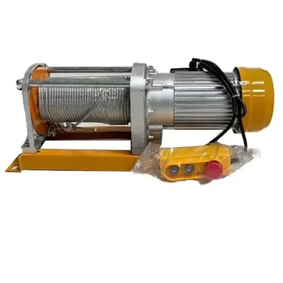 Damar 1000 KG capacity 3 Hp High Speed KCD Winch With 6 MM & 50 meter Wire Rope