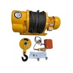 4G 2 Ton 5.3 hp 3 Phase KCD Electric Winch With 11 mm Wire Rope