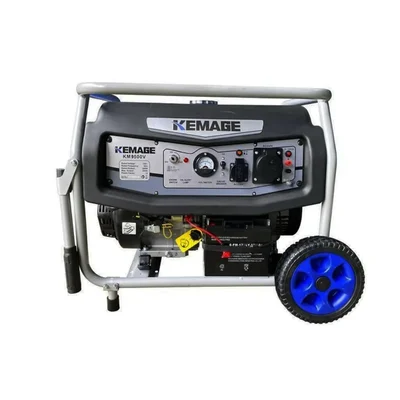 Kemage 7.5 KVA Single Phase Electric  Start Portable Petrol Generator With 25 L Fuel Tank