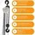 Kepro Hand Operated 1 Ton Chain Pulley Block with 3 meter Chain, 3 Meter Standard Lift (ISI Marked)