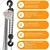 Kepro Hand Operated 2 Ton Chain Pulley Block with 3 meter Chain, 3 Meter Standard Lift (ISI Marked)