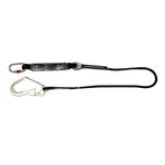 ISSAFE (ISF-85) Kernmantle Rope With Energy Absorber With One Side Carabiner and Scaffolding Hook on the Other
