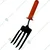 Unison Garden Duo : Twisted Fork & 3" Khurpa - Soil Aeration & Weeding Set