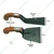 Khurpa With Plastic Handle Grip 3 inch & 5 inch for Digging Soil