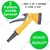 AGT Garden Tools Combo Kit of a Spray Gun, a 2 inch Khurpi and a 3 inch Khurpi | Used for Small-Scale Gardening (3 Tools)