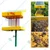 King Catcher Big Solar Insect Light Trap With Telescopic Stand Assembled