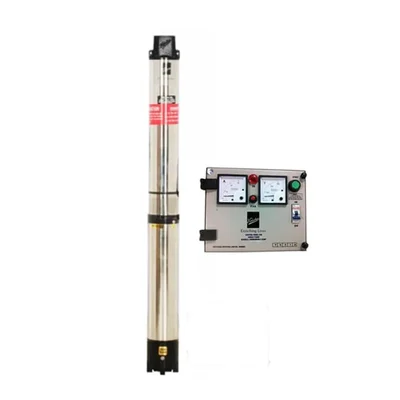 Kirloskar 3HP 11 Stages 4 inch 1Phase Water Filled Submersible Pump With CP, 243ft Head- 1 Year Warranty (KS4G-3011 -CP)