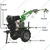 Kirloskar KMW Min-T-9-D, 9 HP Diesel Power Weeder for Agriculture