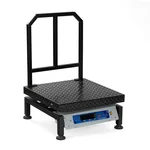 KISAN Ace 200 kg Digital Electronic Weighing Scale Weight Machine with 10 gm Accuracy, 500 x 500 mm MS Platform