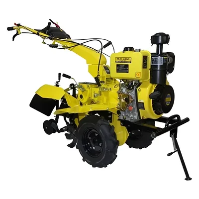 Kisankraft KK-IC-406DE, 7.5 HP 418 CC Back Rotary Self Start Diesel Inter Cultivator / Power Weeder