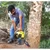 Kisankraft AY-CSP-6120, 58-cc, Petrol Chainsaw with 20 inch Guide Bar for Tree Cutting, Wood Logging and Landscaping