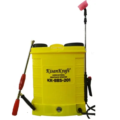 KisanKraft KK-BBS-201 Double Motor Battery Sprayer With 20 Liter Tank Capacity For Agriculture and Gardening