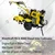 Kisankraft KK-IC-406D, 7.5 HP 418 CC Center / Back Rotary Diesel Inter Cultivator / Power Weeder
