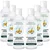 6 Pack of Zimmer Aufraumen (500ml x 6pcs) Kitchen Cleaner Degreaser Concentrate Liquid to Clean Slabs, Sink, Floor, Tile