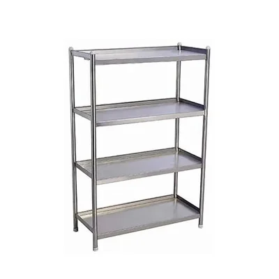 35 x 14 x 48 Inch Stainless Steel 4 Shelves Kitchen Rack For Commercial Kitchens, Restaurants and Bakeries