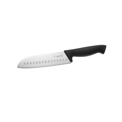 Smart Chef LASK007 Stainless Steel Santoku Knife, 7 inch Blade for Slicing, Dicing, Chopping