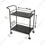 Vinayak Machine 75X36X71 Cm Metal Kitchen Serving Trolley with Wheels for Kitchen, Dining Room or Living Room