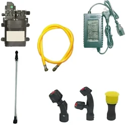 Premium Quality Accessories Kit with Double Motor Pump, Charger, Plastic Lance, Nozzle And Pipe for all Battery Sprayer