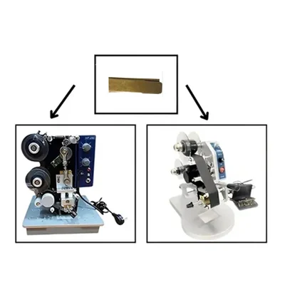 3 mm Brass K Letter Set for Ribbon Batch Coding Machine