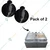 Pack of 2 Knob For Commercial Gas Operated 5 Pcs Egg Sausage Roll Maker Machine