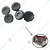 Pack of 5 Knobs for 21 inch SS Electric Indian Coffee Machine