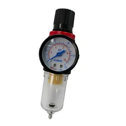 Kobmax 1/4 Inch Filter+Regulator With Bracket and Gauge (KX-AFR2000)