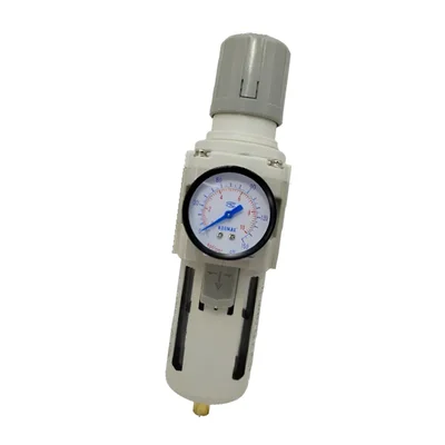 Kobmax 1/2 Inch Filter Regulator With Gauge and Metal Guard (KX-AW4000-04)