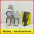 Kobmax 1/2 Inch Filter+Regulator+Lubricator Unit With Gauge and Metal Guard (KX-AC4010-04)